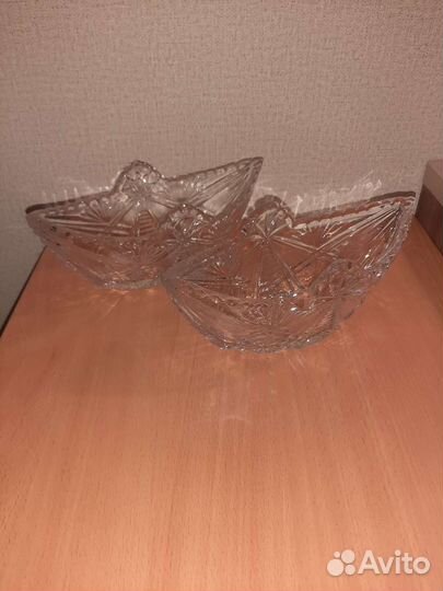 Салатники хрусталь