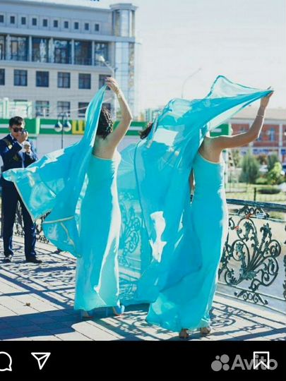 Вечернее платье в пол