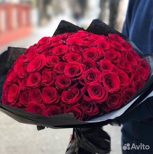 Букеты Красных Роз с Доставкой. Цветы
