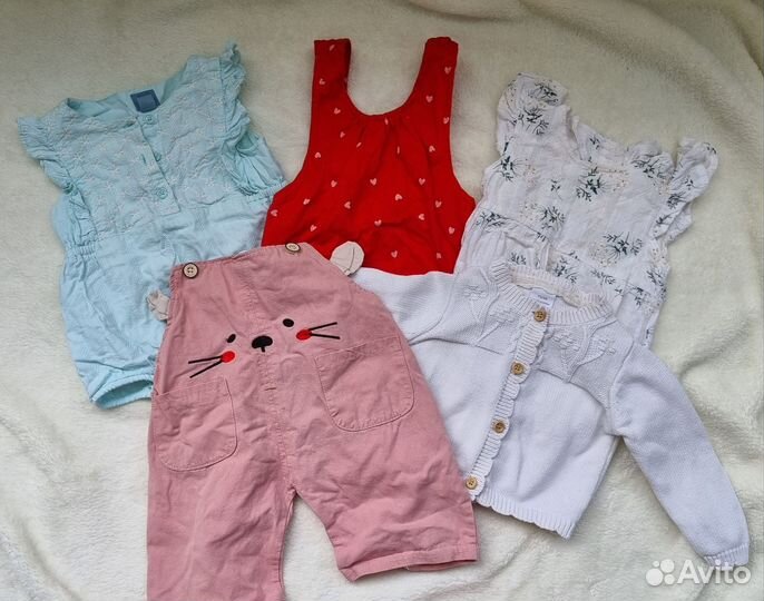 Вещи пакетом на девочку