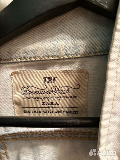 Джинсовая куртка zara