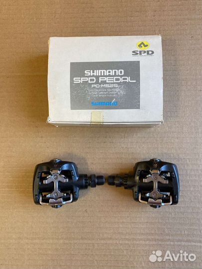 Контактные педали Новые Shimano PD-M525 (PD-M520)