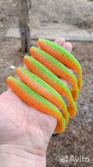 Силиконовые приманки Реплика Fox Rage Firetails