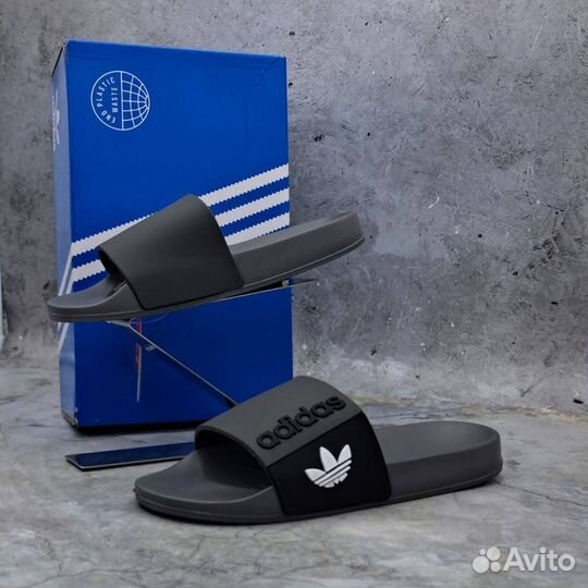 Тапки мужские adidas на лето новые 40-45р