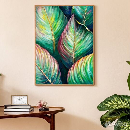 Интерьерная картина на холсте современная