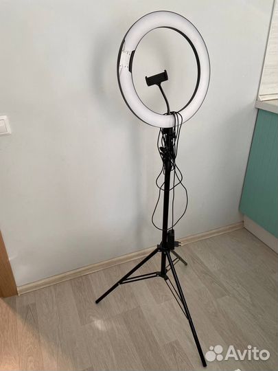 Кольцевая лампа 45 см бу