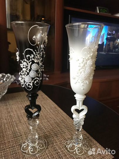 Свадебные бокалы