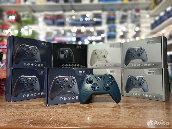 Геймпад M-1 для Xbox Series/Xbox One/PS3/PC Синий