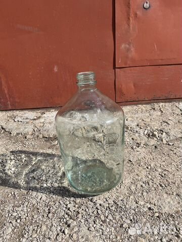 Бутылка стеклянная 20л