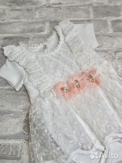 Боди для девочки нарядное