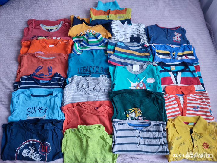 Вещи на мальчика 74-116
