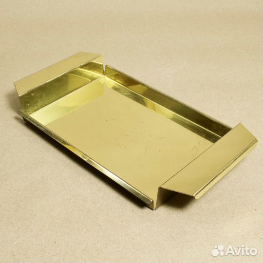 Маленький поднос латунь 16178