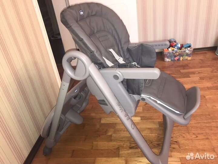 Стульчик для кормления chicco polly magic relax