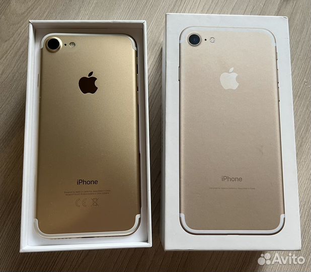 Телефон iPhone 7 gold 32gb