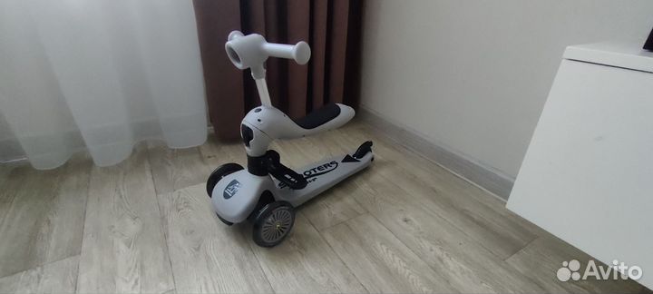 Самокат беговел Scooters 2в1