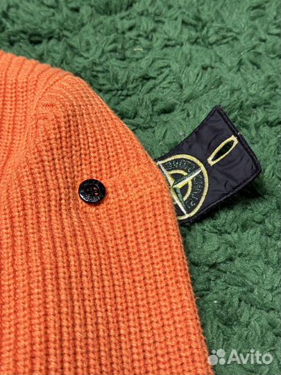 Свитер stone island Orange (Оригинал Легит)