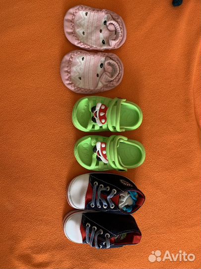 Одежда и обувь пакетом на девочку 68-74