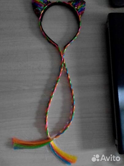 Ободок для волос день рождения новый год праздник