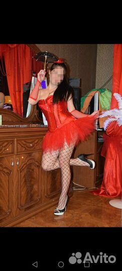 Карнавальный костюм женский Мулен Руж