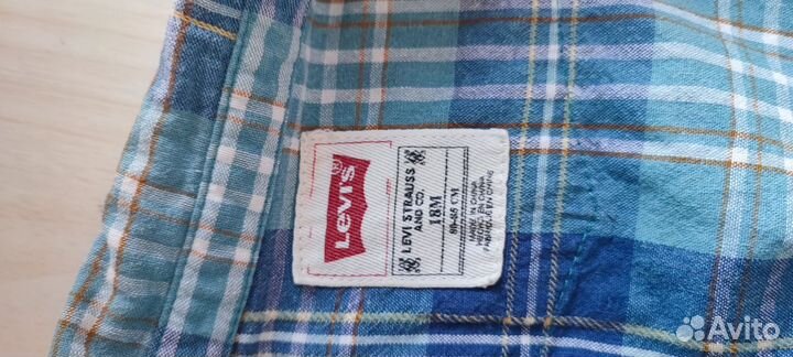 Классная рубашка Levis 18m