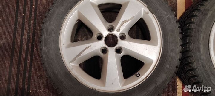 Колеса в сборе на литых дисках r16 205/55