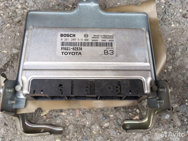 Эбу toyota corolla 120