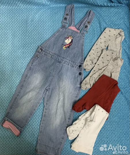 Много одежды для девочки 80-86-92-98