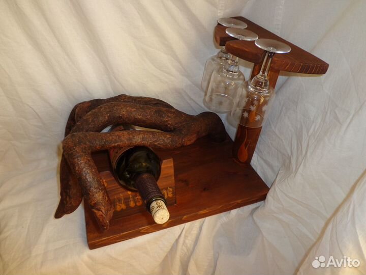 Полка винная угловая эксклюзивная 