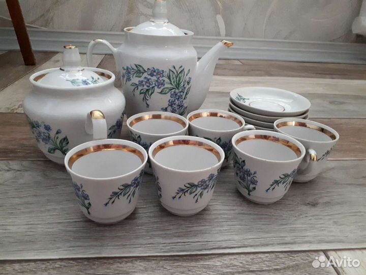 Сервиз кофейный Городница СССР