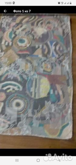 Коврик из пряжи