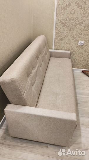 Диван Лондон Бежевая рогожка