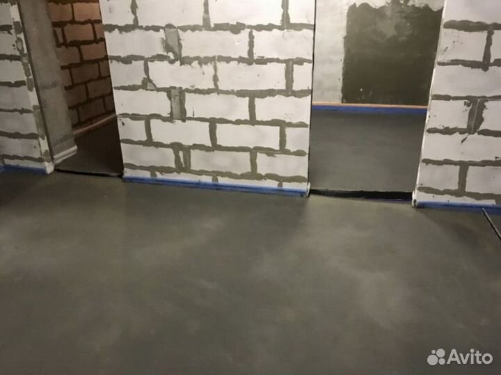Полусухая стяжка пола