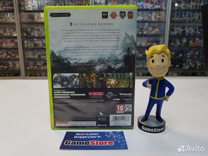 The Elder Scrolls 5: Skyrim (Xbox 360, англи Новый