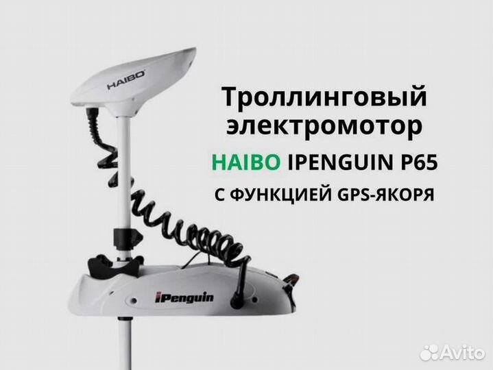 Электро мотор GPS якорь Haibo iPenguin P65