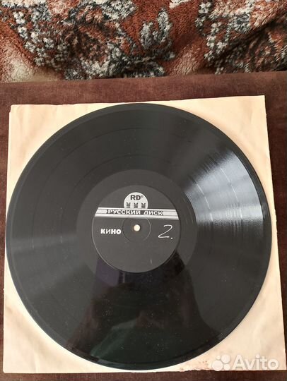 Виниловая пластинка Виктор Цой группа 