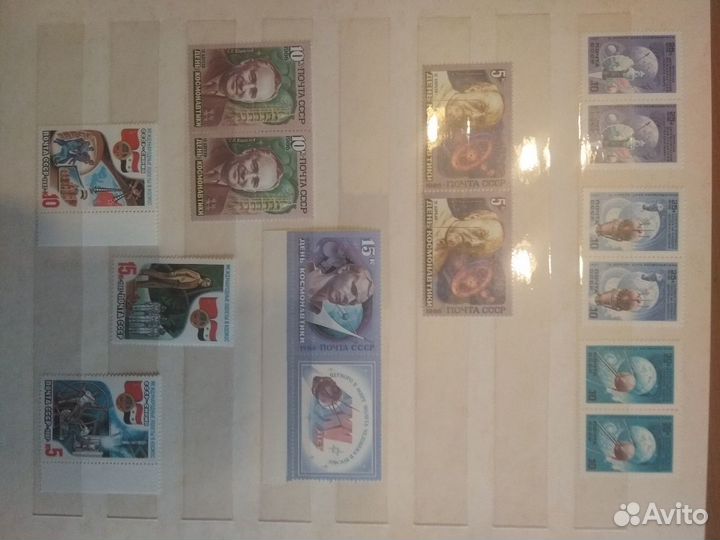 Марки. тема космос