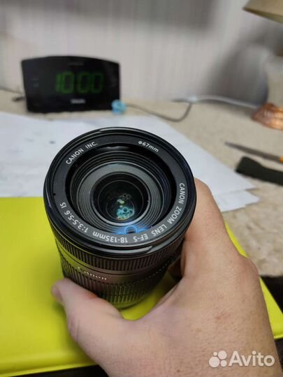 Объектив canon еfs 18 135
