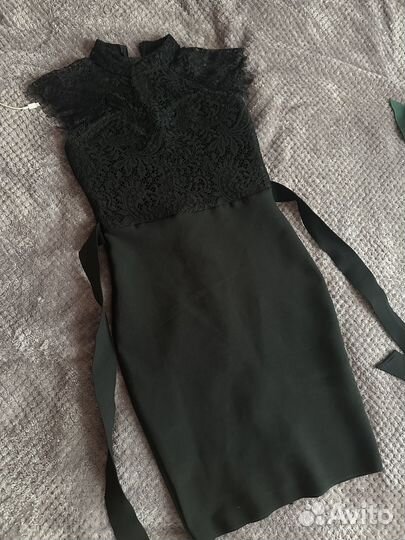 Бандажное платье 44