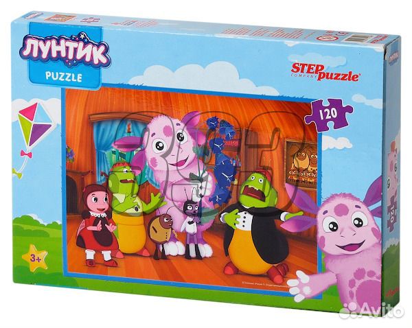 Пазл Лунтик (120 элементов) (44735)