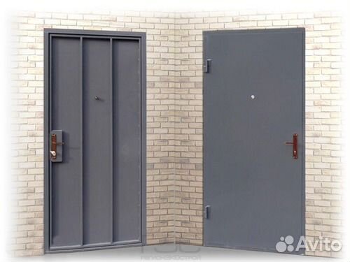 Входная Дверь двупольная двустворчатая тамбурная