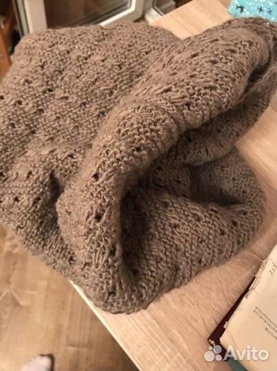 Труба (шаль натур шерсть) новая