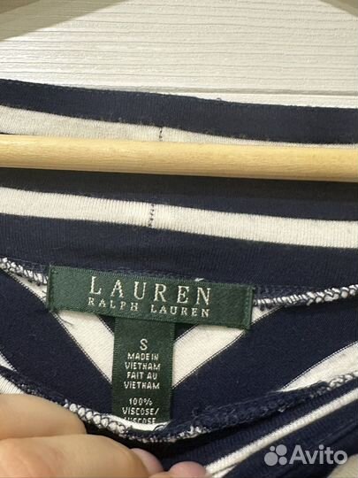 Ralph Lauren Юбка трапеция в полоску р. S