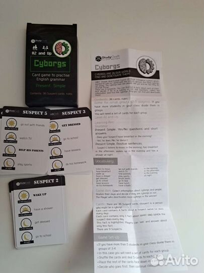 Обучающая игра на английском CyborgsStudyCraft