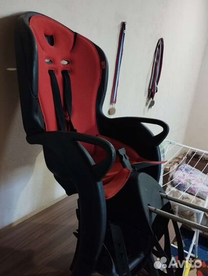Детское велокресло заднее