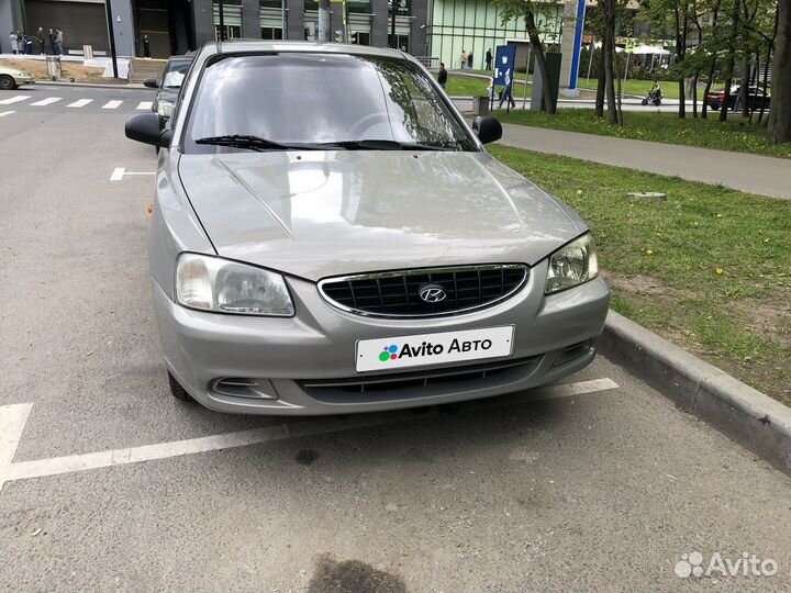 Hyundai Accent 1.5 AT, 2008, 190 000 км