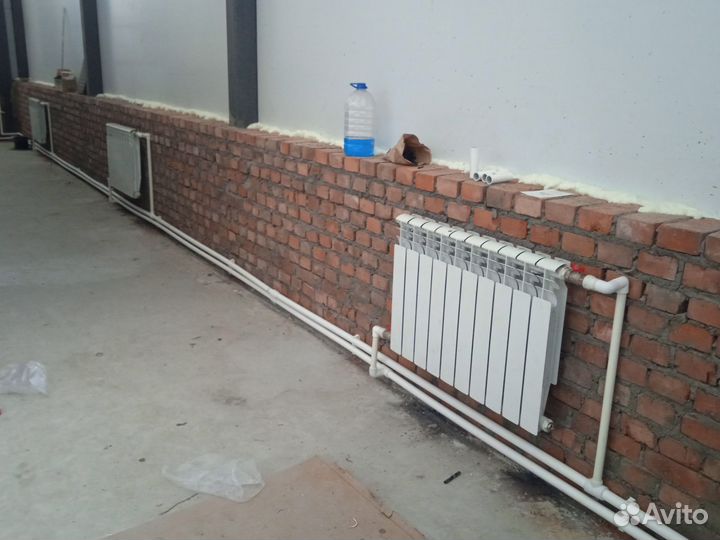 Монтаж системы отопления