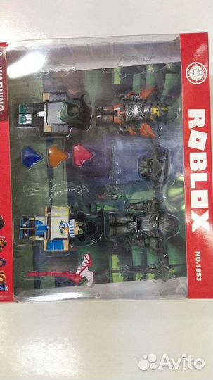 Игрушки Фигурки роблокс набор 4 шт roblox