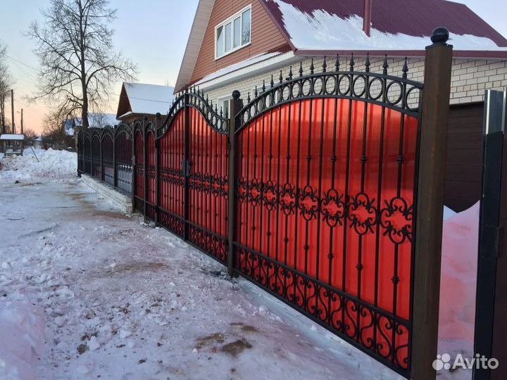 Кованые ворота