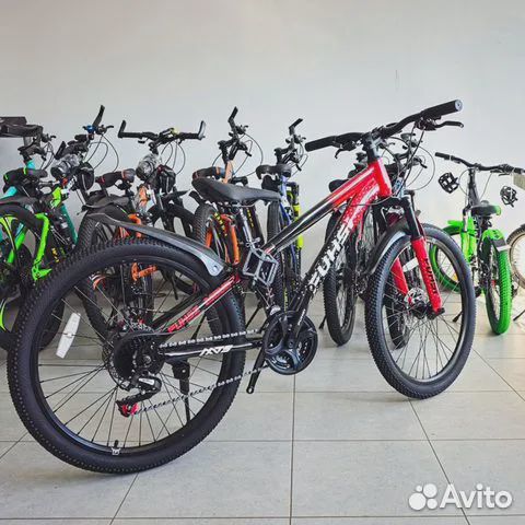 Велосипед горный Fuhsi, колесо 24. Новинка. Гарант