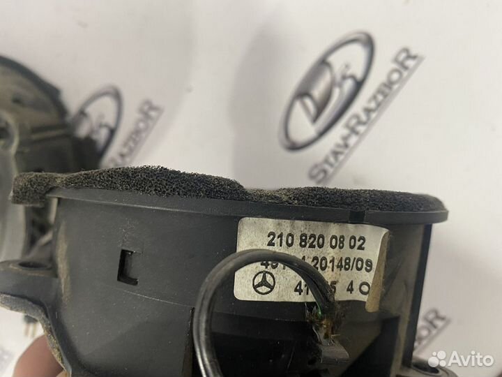 Динамики Mercedes w210